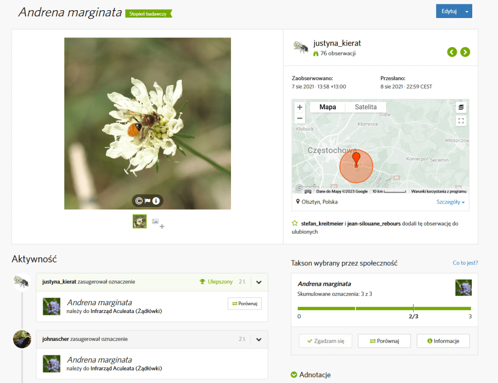 iNaturalist.org – jak zacząć?